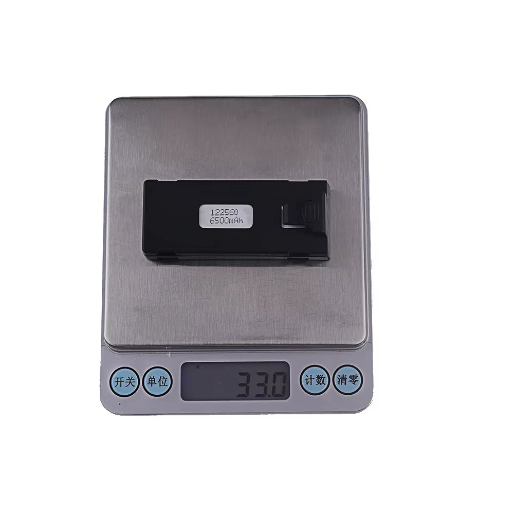 Rechargeable 3.7V 6500Mah Battery an Charger for RC Drone E88 E88PRO E99 E99PRO P1 K3 P10 A13 E525 RC Quadcopter Parts Battery