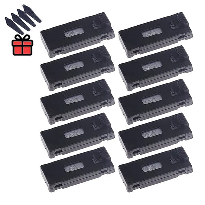 Rechargeable 3.7V 6500Mah Battery an Charger for RC Drone E88 E88PRO E99 E99PRO P1 K3 P10 A13 E525 RC Quadcopter Parts Battery