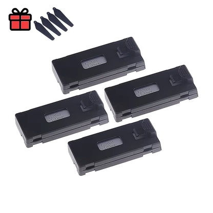 Rechargeable 3.7V 6500Mah Battery an Charger for RC Drone E88 E88PRO E99 E99PRO P1 K3 P10 A13 E525 RC Quadcopter Parts Battery