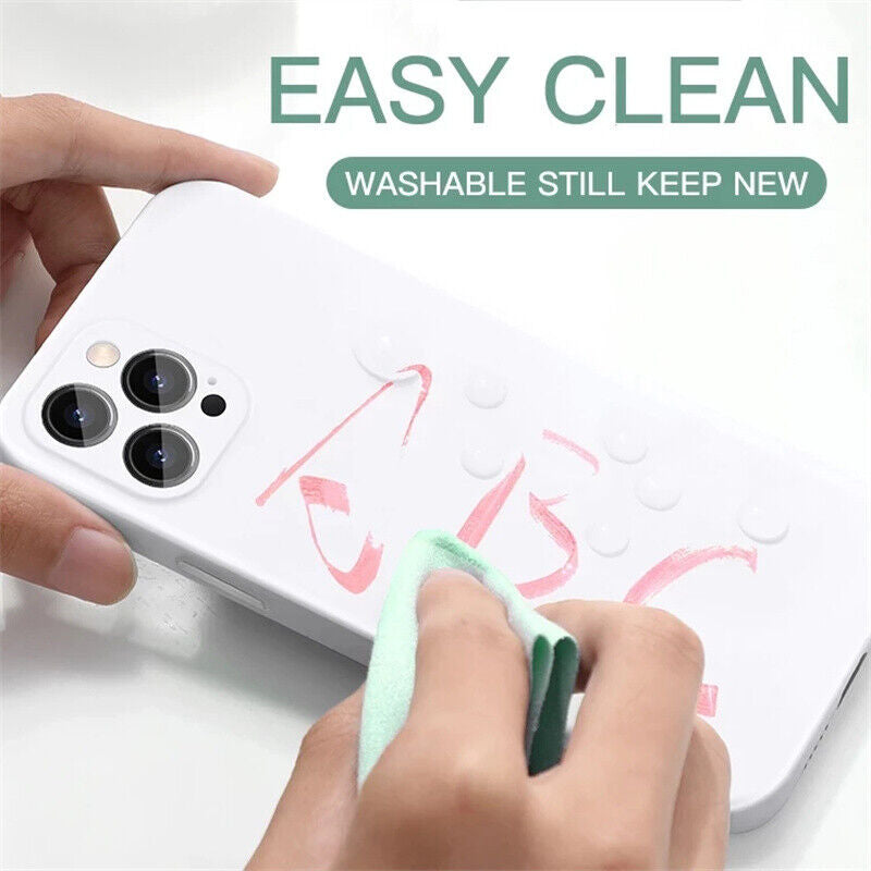 Case for Iphone 17 16 15 14 13 12 11 Pro Max XR Shockproof Silicone Phone Cover