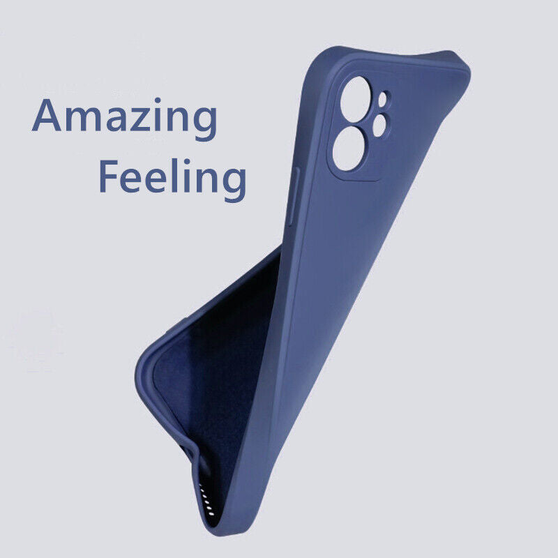 Case for Iphone 17 16 15 14 13 12 11 Pro Max XR Shockproof Silicone Phone Cover