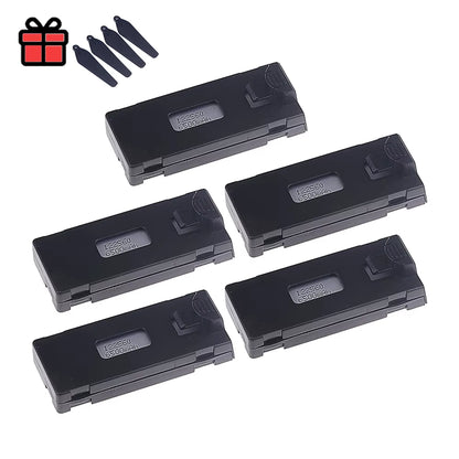 Rechargeable 3.7V 6500Mah Battery an Charger for RC Drone E88 E88PRO E99 E99PRO P1 K3 P10 A13 E525 RC Quadcopter Parts Battery