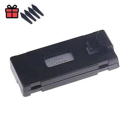 Rechargeable 3.7V 6500Mah Battery an Charger for RC Drone E88 E88PRO E99 E99PRO P1 K3 P10 A13 E525 RC Quadcopter Parts Battery