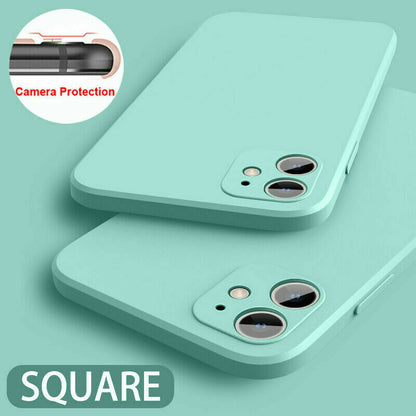 Case for Iphone 17 16 15 14 13 12 11 Pro Max XR Shockproof Silicone Phone Cover