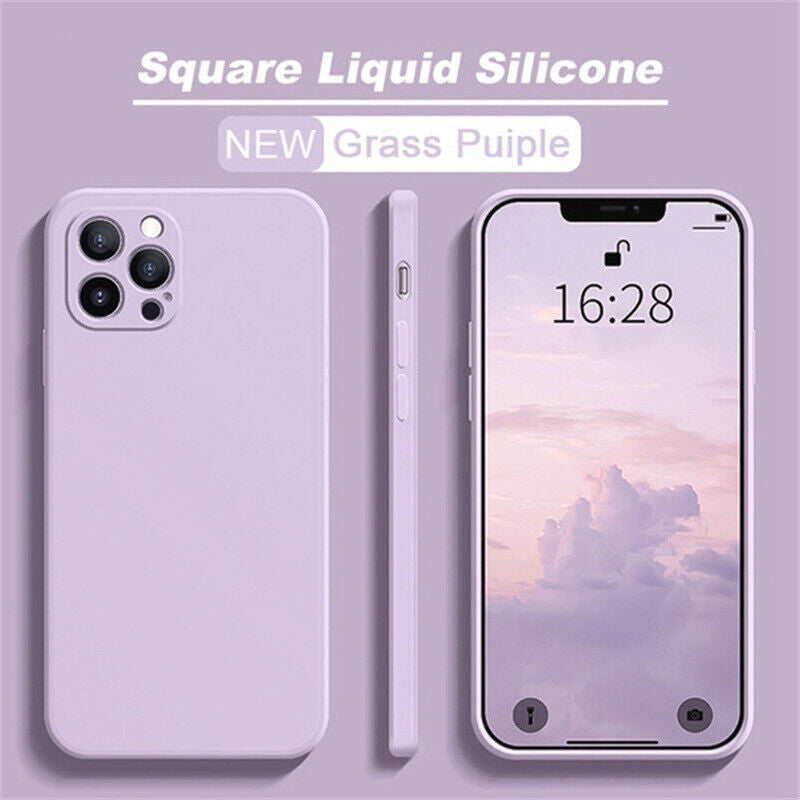 Case for Iphone 17 16 15 14 13 12 11 Pro Max XR Shockproof Silicone Phone Cover