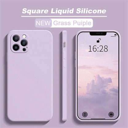 Case for Iphone 17 16 15 14 13 12 11 Pro Max XR Shockproof Silicone Phone Cover